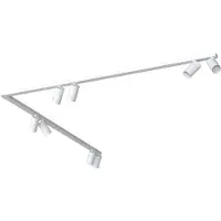 Licht-Erlebnisse Spot Strahler Metall GU10 verstellbar Weiß Modern Lampe