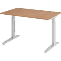 Hjh OFFICE PRO XTRA XB 12 SS - 120 x 80 Nussbaum höhenverstellbar