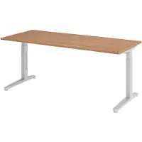 Hjh OFFICE PRO XTRA XB 19 SS - 180 x 80 Nussbaum höhenverstellbar