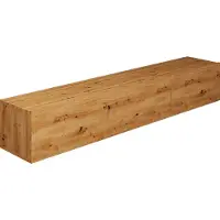 Petits-meubles TV-Möbel Idao mit 3 Türen, Helles Holzoptik, 160cm