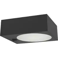 Eglo LED Wandlampe außen Darfano, Outdoor Solarlampe mit Bewegungsmelder, Solar Außenlampe, Außenbeleuchtung neutralweiß, IP54