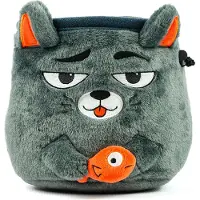 YY VERTICAL Grey Cat Chalkbag