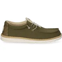 HeyDude Uni Wally Mesh Neutrals Freizeitschuh Winter Green/Multi 46