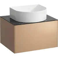 Laufen SONAR Schubladenelement, 1 Schublade, passend zu Waschtisch-Schalen 812340, 812341, 812342, 812343, Ausschnitt mittig für den Waschtisch, H4054010341411