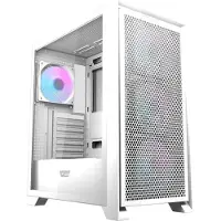 Darkflash Gehäuse ohne Netzteil – DRX70 MESH – Midi-Tower – ATX-Formfaktor – Weiß