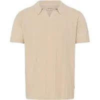 Blend Stilvolles Kurzarm Poloshirt V-Ausschnitt Kent Casual Größe: