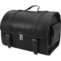 Gistuch 29,5 l Motorrad-Hecktasche, Kofferraum, Gepäck, wasserabweisend, universelle Helm-Aufbewahrungstaschen mit Zahlenschloss für Motorroller, Elektrofahrzeuge, Schwarz