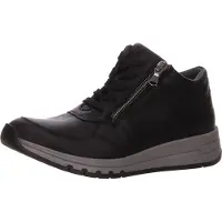 Waldlaufer Schnürhalbschuhe in schwarz, Gr. 9