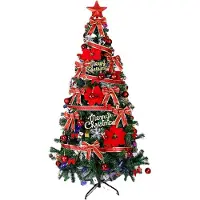Gistuch Künstlicher Weihnachtsbaum -Set innovative exquisite Einfachversammlung 5.9ft Weihnachten Dekoration für Wohnzimmer Büro in Heimat