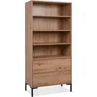 Freiraum Regal "Korsika" in Nachbildung Artisan Oak. Abmessungen (BxHxT) 77,5x165x40 cm