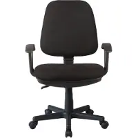 Kondela Bürostuhl Colby Neu - Schwarz