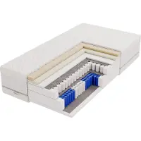 ALTDECOR Matratze 160x200 Härtegrad H3 - 32 cm Taschenfederkernmatratze Bett Matratzen mit ergonomische 7 Zonen Hypoallergen & Antibakteriell Bezug abnehmbar & waschbar Bettmatratzen SILVA