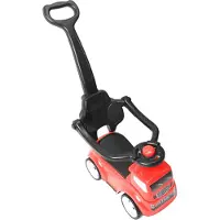 Gistuch Baby Ride On Push Car Whistle Lenkrad Universal Front Neugeborenen Hand Kinderwagen Rot