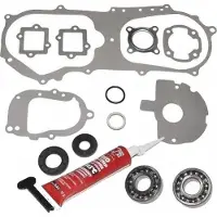 Untimero MOTORDICHTUNGSSATZ KURBELWELLENLAGER für LONGJIA LJ50QT-M FI 50 2T