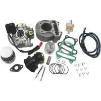 Untimero 80ccm Racing Zylinder KIT Set VERGASER Satz für China Roller 50 139QMB Motor Zylinderkit