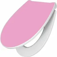Banjado Premium Toilettendeckel Mit Absenkautomatik WC-Sitz Soft Close Hygienischer Klodeckel Duroplast Mit Motiv Rose