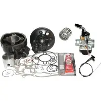 Untimero 70 Sport Zylinder KIT VERGASER Set für Yamaha MINARELLI AM6 50 GELB Zylinderkit Zylinderkit