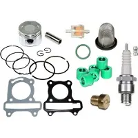 Untimero Sport KOLBEN 47mm Rollen KIT für Pulse Scout 50 4T bis2017