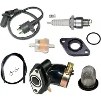 Untimero ANSAUGSTUTZEN ÖLSIEB KIT Set für MOTOWELL Elenor 50 4T 2014-2017