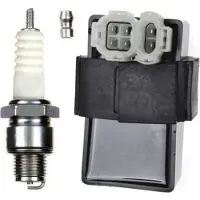 Untimero Racing CDI ZÜNDBOX UNGEDROSSELT ZÜNDKERZE KIT für KEEWAY Flash 50 2T