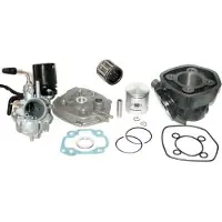 Untimero 70cc Racing Zylinder KIT Kopf VERGASER Set für MALAGUTI F12 Phantom 50 Zylinderkit