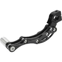 Gistuch Kick Starter Starthebel Hochfestes Aluminium -Legierung Universal Accessoire für Motorrad -Scooterblack