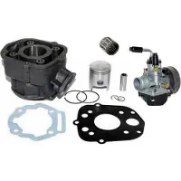 Untimero 70cc Sport Zylinder KIT VERGASER 21mm Set für DERBI Senda DRD 50 abBj06 H2O Zylinderkit