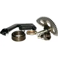Untimero KICKSTARTER Welle Feder ANTRIEB Set für Aprilia SCARABEO Quattro 4T 50 Luft