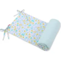 BellaFurn Nestchenbettchen, Pfusch, optimaler Schutz – blau, passend für 120x60 & 140x70 cm