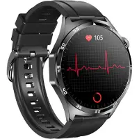 Slyrun AMOLED Smartwatch 48 mm – Gesundheitsuhr mit EKG, HRV, BMI, Telefonfunktion, Sportmodi, 24h Herz- & Aktivitätsüberwachung
