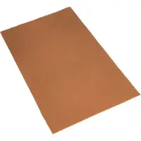Gistuch Rutschfeste Schuhsohle mit Fersenpolster, geeignet für Freizeit- und Hausschuhe, reduziert Fußschmerzen, 58 cm x 38 cm x 2,2 mm (Braun)