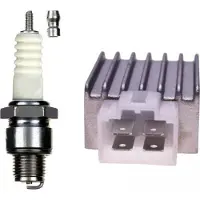 Untimero NEU SPANNUNGSREGLER ZÜNDKERZE KIT Set für SHINERAY XY110ST Mini ATV 110 4T