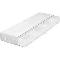 IZER Wave Kaltschaummatratze Härtegrad H3 80x190 16cm Orthopädische Matratze 7-Zonen Matratzenbezug mit Reißverschluss