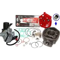 Untimero 70 Racing Zylinder VERGASER Kopf Set für Aprilia SR 50 Street abBj04