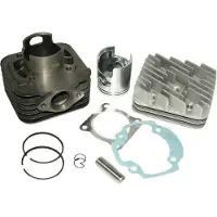 Untimero 50 CCM Zylinder KIT KOLBEN Kopf KOMPLETT für DERBI Boulevard Bullet Piaggio Zylinderkit