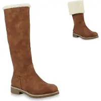 Van Hill Damen Winterstiefel Eleanor mit Warmfutter und Profilsohle
