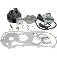 Untimero 70ccm Tuning Zylinder + VERGASER 17,5 KOMPLETT für KREIDLER Flory RC 25 50 Luft