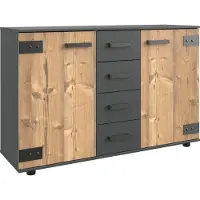 Wimex Stockholm Kommode Graphit