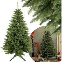 Sarcia.eu Künstlicher Weihnachtsbaum Bergamo Fichte, dicht, PREMIUM Weihnachtsbaum + Ständer, wie echt 180 cm