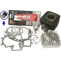 Untimero 50 Zylinder KIT KOLBEN DICHTUNGEN Kopf Set für Peugeot LUDIX Snake 50 2T Luft Zylinderkit