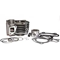 Untimero 80 CCM Sport Racing Zylinder KIT Set KOMPLETT für KYMCO People S 50 Luft 4TAKT Zylinderkit