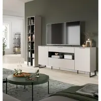 Freiraum Wohnwand >Noida< in kaschmir - 245x192x41cm (BxHxT)