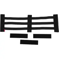 Gistuch Auto Trunk Organizer Gurt Nylon Elastizität sicheres Krawatte für Gepäck Camping Sportzubehör einstellbar L 55 x 20 cm / 21.65 7.87in