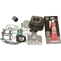 Untimero 70 Racing Zylinder KIT DICHTUNGEN Kopf Set für KYMCO Agility City 50 2T Luft Zylinderkit
