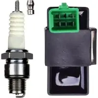 Untimero ZÜNDMODUL CDI ZÜNDBOX ZÜNDKERZE KIT Set für LONCIN LX110 China Quad 110 4T