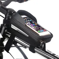 Zimtky Fahrrad Handyhalterung Wasserdicht Motorrad Handy Halterung 360°Drehbarem Handyhalter für 4.7-6.5 Zoll Smartphone mit Regenhaube Lenkertasche Fahrradtasche Fahrradhalterung Lenker Tasche