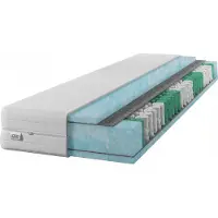 IZER Matratze AquaFoam H3 7-Zonen Gold Federkernmatratze 70x200