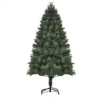Xkiss Weihnachtsbaum mit Realistisches Nadelkleid Künstliche Tanne Künstlichen Weihnachten Tannenbaum Ø90 x 180 cm Grün