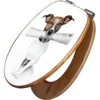 Banjado Design WC Sitz Bambus Absenkautomatik -Business Day - Toilettendeckel mit Absenkautomatik Holz/hochwertiger Bambus Klodeckel/WC-Sitz für alle gängigen Toiletten [TDB2 10329]