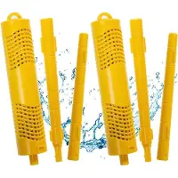 Meoiruery 2er-Pack Mineralfilterstäbe für Spa, Pool und Whirlpool – 4 bis 6 Monate Lebensdauer, langlebige Filterkartusche reduziert den Chlor- und Brombedarf, universell einsetzbar mit effizienter Adsorption